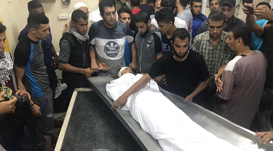 استشهاد طفل برصاص الاحتلال شرق رفح