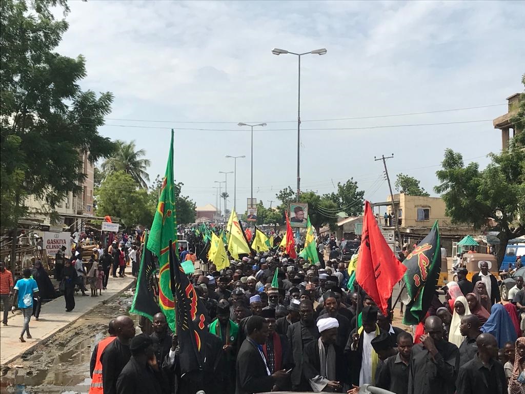 عاشوراء الحسين في مدينة باوتشي في نيجريا