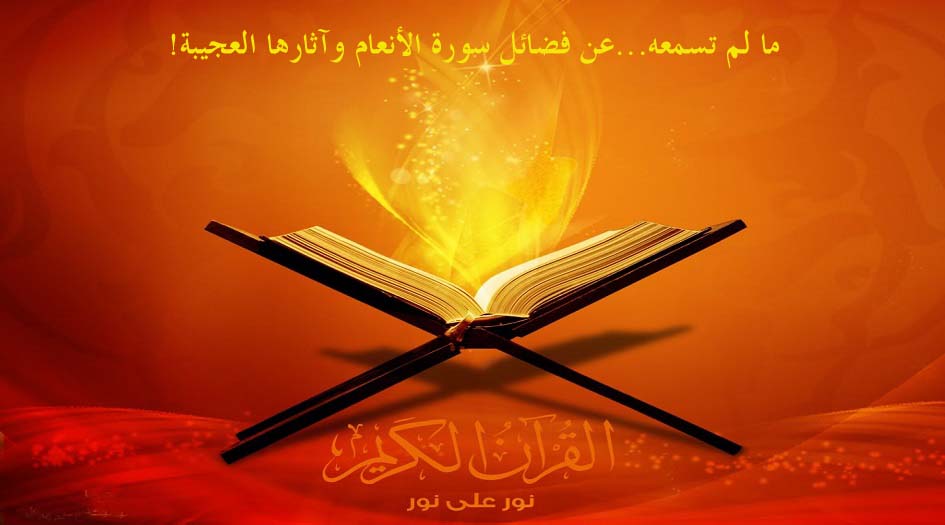 ما لم تسمعه...عن فضائل سورة الأنعام وآثارها العجيبة!