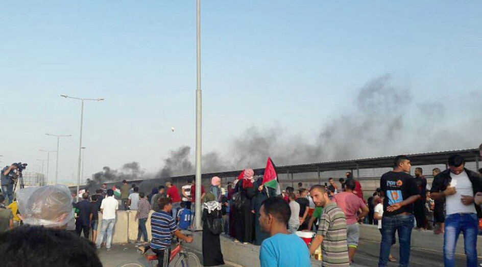 فلسطين... 15إصابة بقمع الاحتلال تظاهرة شعبية شمال غزة