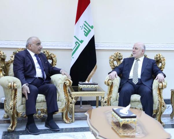 العراق .. العبادي وعادل عبد المهدي يبحثان تشكيل الحكومة الجديدة