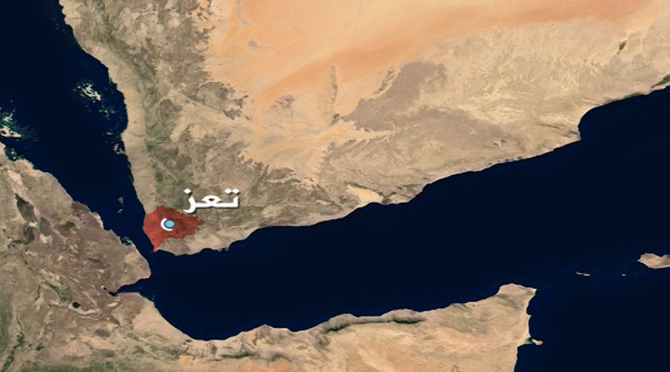 تظاهرة في تعز احتجاجا على حرب التجويع التي يمارسها العدوان ضد اليمن