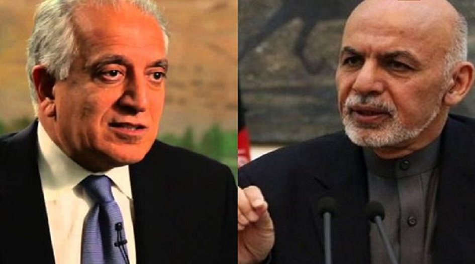 الرئيس الأفغاني يبحث مع المبعوث الأميركي الخاص عملية السلام 