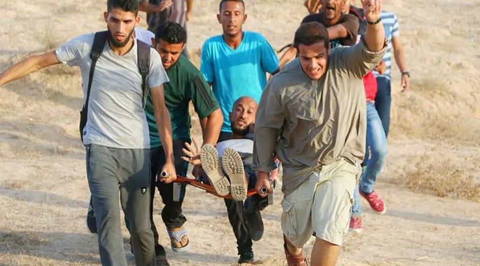 فلسطين... 4 إصابات برصاص الاحتلال شرق دير البلح