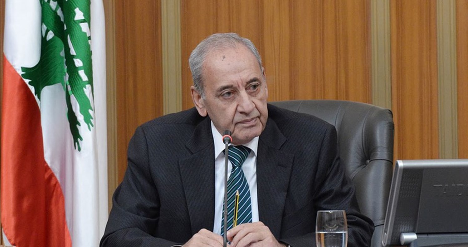 بري يدعو الأطراف السياسية في لبنان للتسريع في تشكيل الحكومة