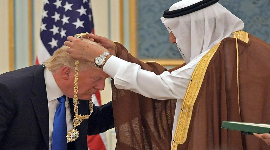 ترامب سيبتز سلمان بحجة بحث ازمة خاشقجي