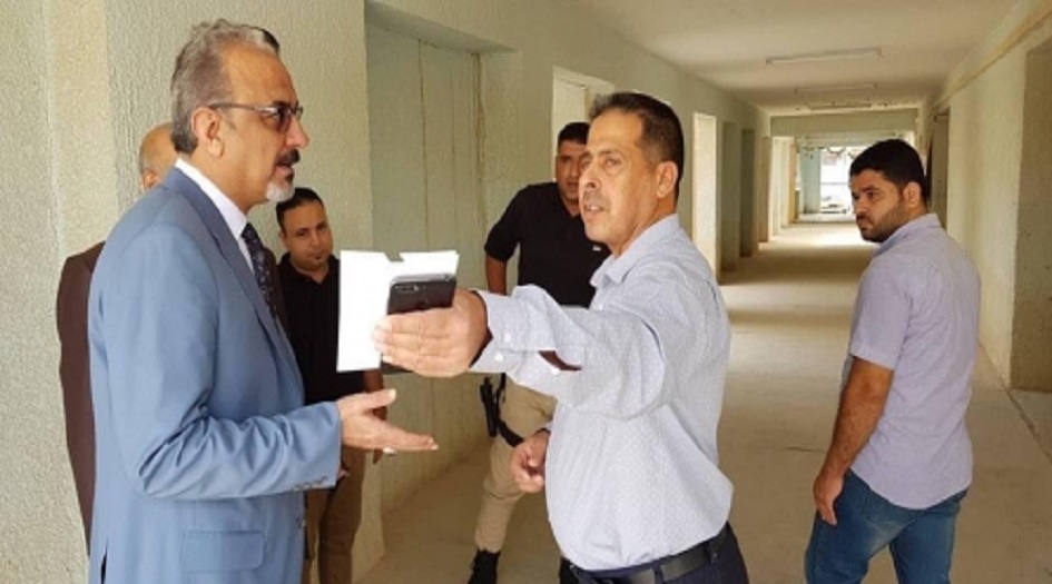  حيوانات تعفي مدير مدرسة في النجف!