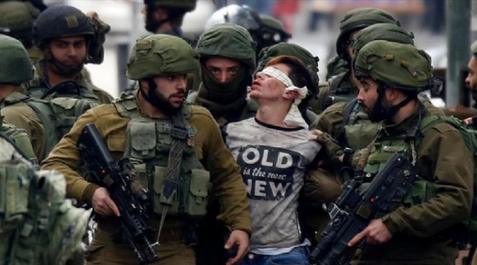 العدو الصهيوني يعتقل 22 فلسطينيا من الضفة الغربية! 