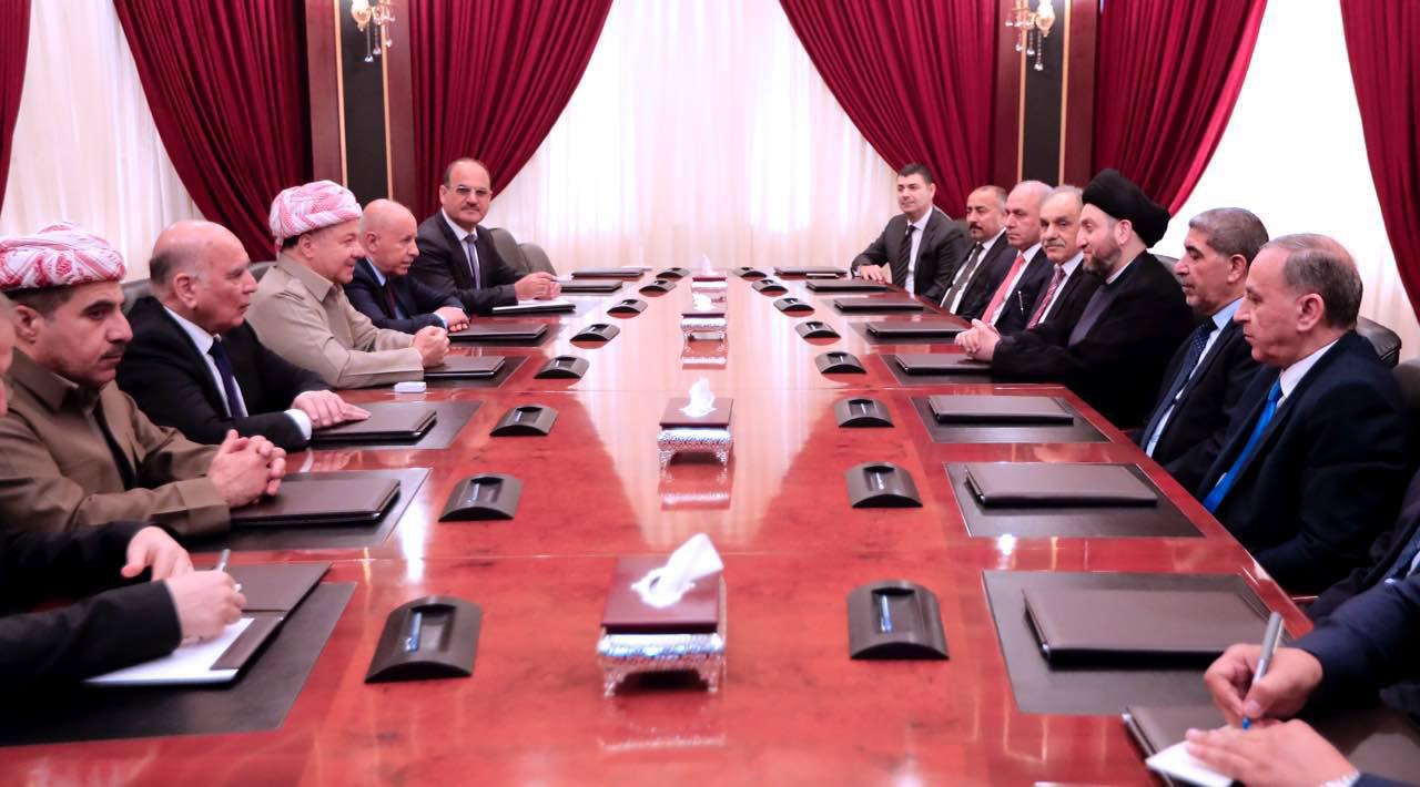 الحكيم والبارزاني يبحثان مستقبل العملية السياسية في العراق