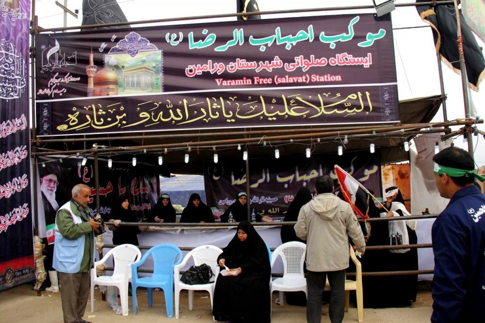 500 موكب في منفذي شلمجة وجزابة خدمة لزوار الأربعين
