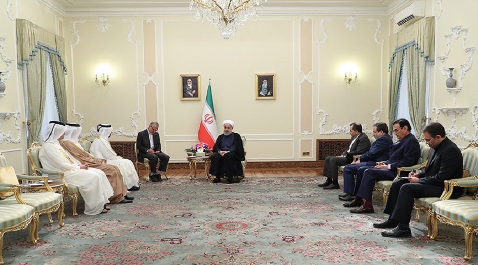 روحاني: لطهران والدوحة عزيمة راسخة لتوطيد العلاقات الشاملة