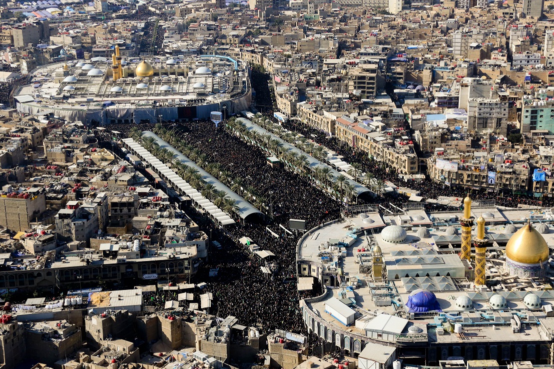ارائه خدمات به زائران اربعين در كربلا تا جمعه ادامه خواهد داشت