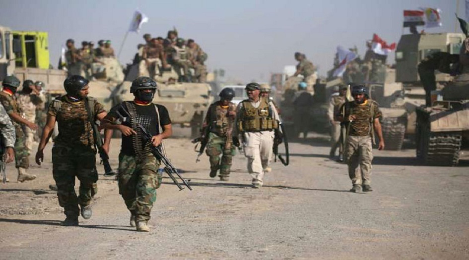  الحشد الشعبي يلقي القبض على خلية لداعش في بيجي 