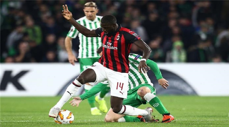 ما نتيجة مباراة ميلان مع ريال بيتيس في الدوري الاوروبي؟