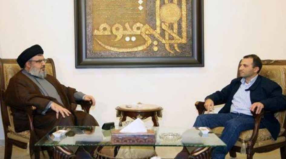 السيد نصرالله يبحث مع باسيل ملف تشكيل الحكومة والوضع الاقليمي