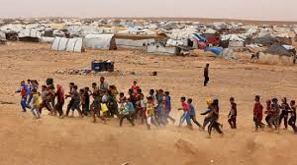 روسيا ، مخيم الركبان يشبه معسكرات الاعتقال خلال الحرب العالمية الثانية 
