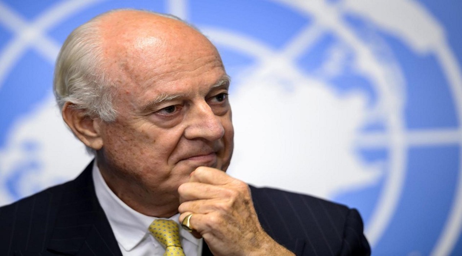 دي ميستورا يحدد موعد عقد أول اجتماع للجنة الدستورية في سوريا