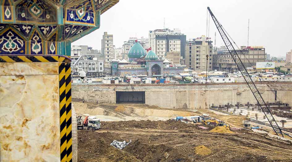 بالصور.. مضاعفة مساحة الحرم الحسيني بصحن العقيلة زينب لـ 8 اضعاف