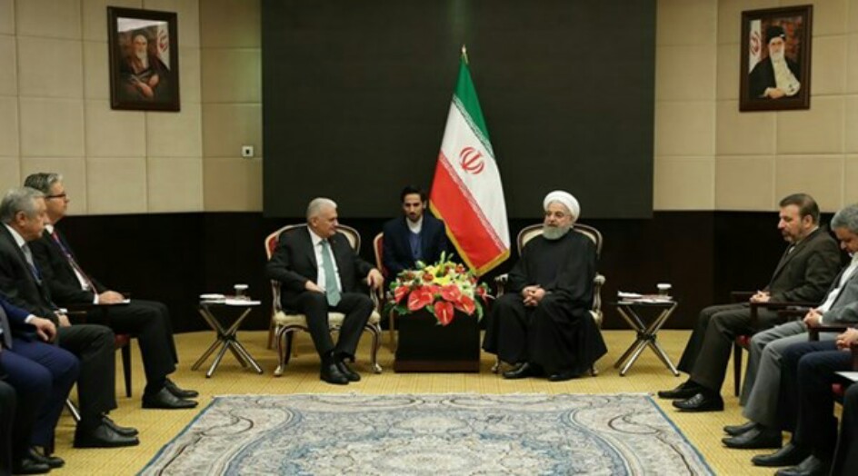 روحاني: ارادة ايران مبنية على تطوير التعاون الشامل مع تركيا
