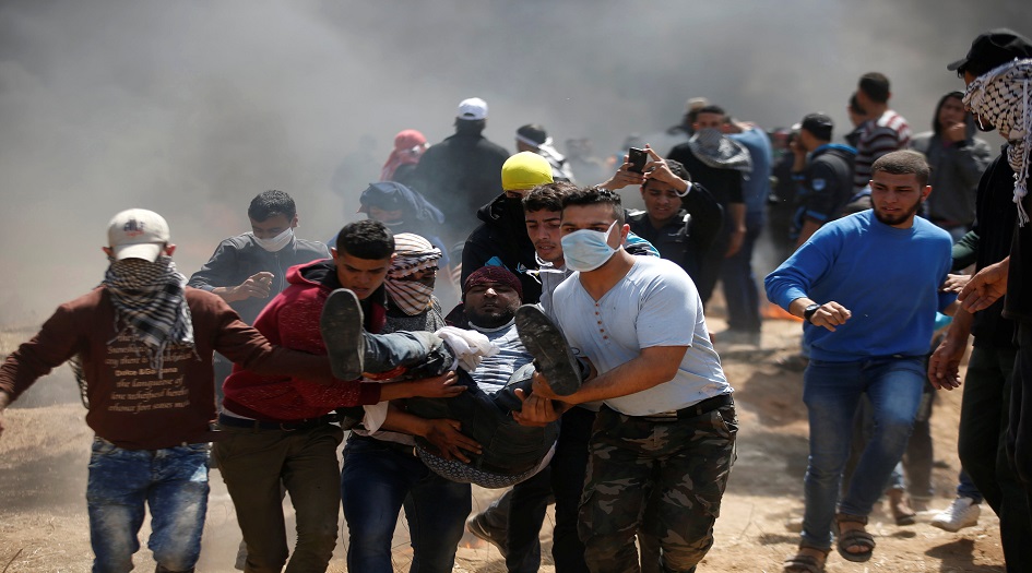 إصابة فلسطيني برصاص الاحتلال شرق غزة