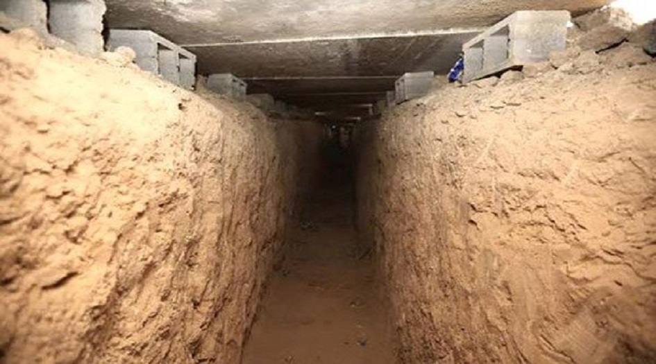 العراق.. العثور على 4 انفاق تحوي مواد متفجرة في صلاح الدين