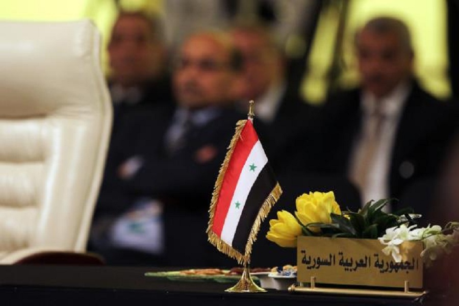 با سفر هيات سياسي مصر به دمشق ؛  قاهره براي بازگشت سوريه به اتحاديه عرب رايزني مي كند