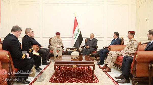 هذا مادار بين عبدالمهدي والمستشار العسكري البريطاني