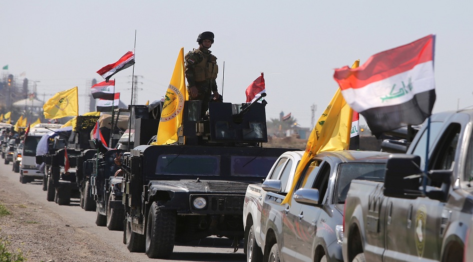 الحشد الشعبي يمنع القوات الأمريكية من اكمال هذه المهمة