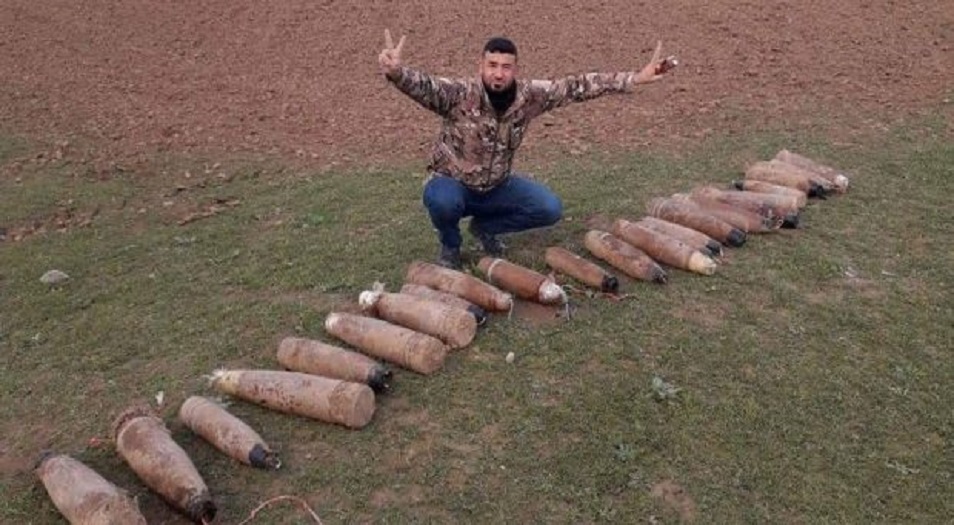 الحشد يفكك مخلفات داعش التسليحية بالموصل ويصيب عددا منهم بكركوك 