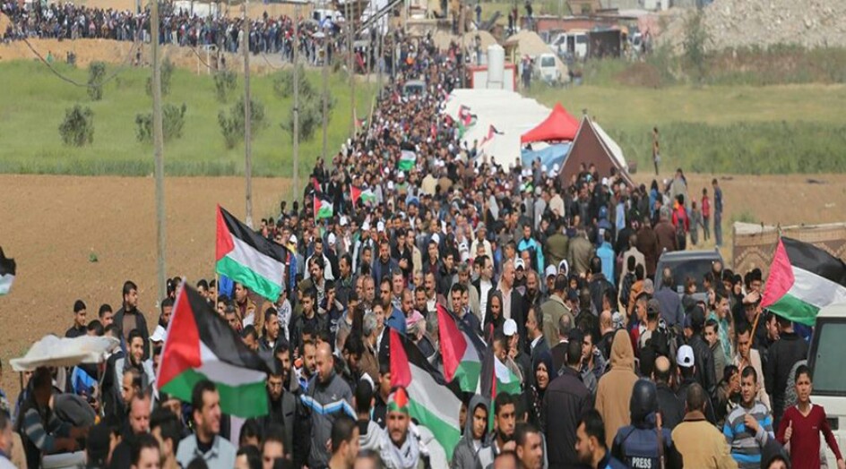 الغزيون يستعدون للمشاركة في الجمعة الـ43 للعودة
