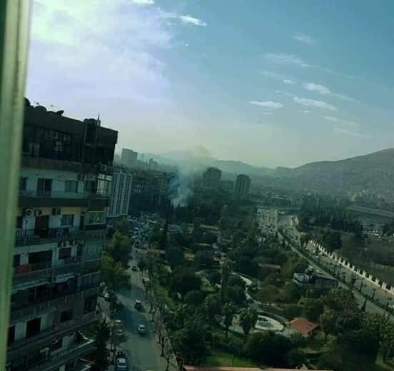 تفجير إرهابي يستهدف حي العدوي بدمشق
