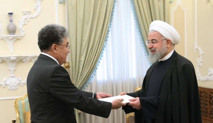 روحاني يشيد بدور كازاخستان الفاعل في استضافة المفاوضات النووية والسورية