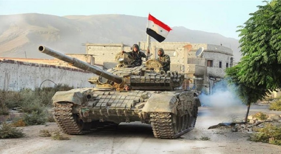 الجيش السوري يسحق الارهابيين في ادلب