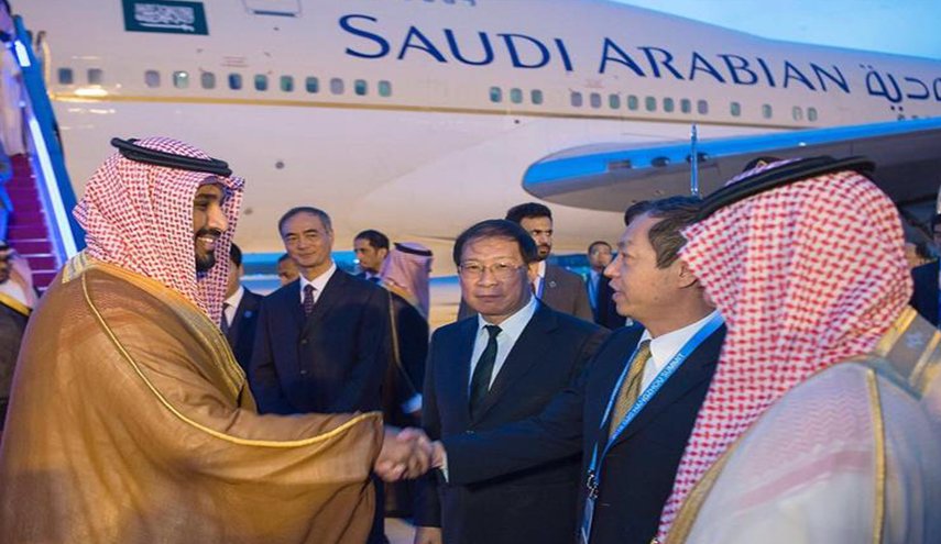 محمد بن سلمان يصل إلى الصين