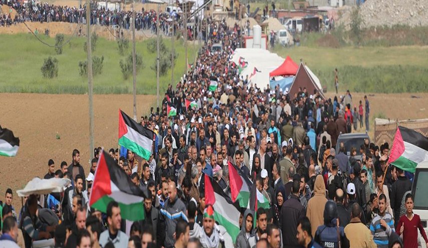 دعوات لمليونية بغزة في 30 آذار المقبل ضمن مسيرة العودة
