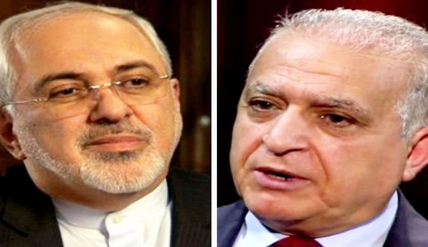 ظريف يبحث هاتفيا مع نظيره العراقي حول الزيارة المرتقبة للرئيس روحاني