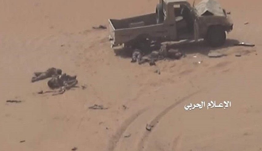 تدمير 3 أطقم للمرتزقة قبالة نجران ومصرع من عليها