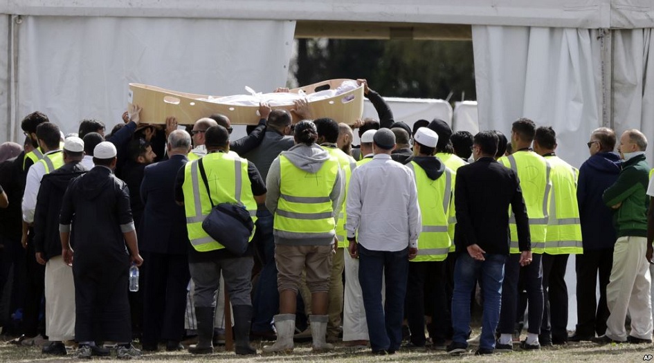  الشرطة النيوزيلندية انتهت من تحديد هويات جميع ضحايا مجزرة كرايست تشيرش