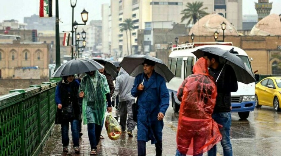 الانواء الجوية العراقية: استمرار هطول الأمطار حتى هذا اليوم ...