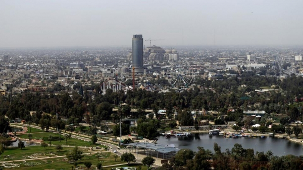 بالصور.. الطيف الشمسي يزين سماء بغداد