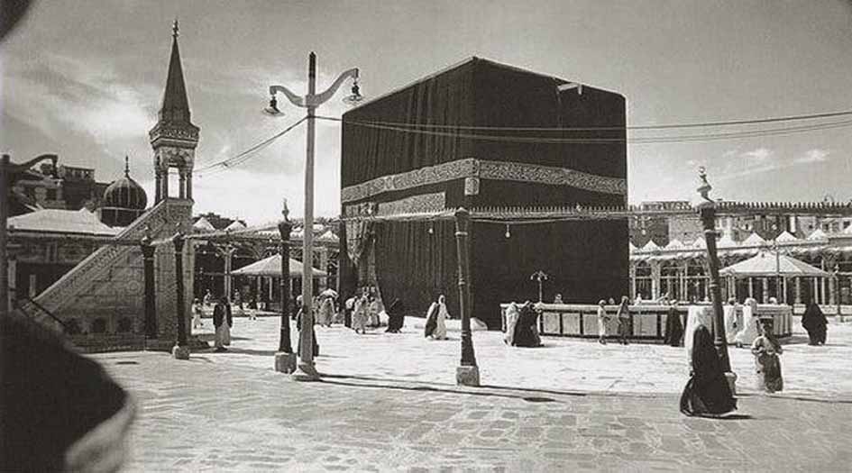 صور قديمة رائعة للكعبة المشرفة.. قد تشاهدها لاول مرة