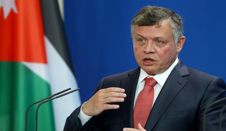 الملك الأردني يحصن نفسه قبل ان يضرب 