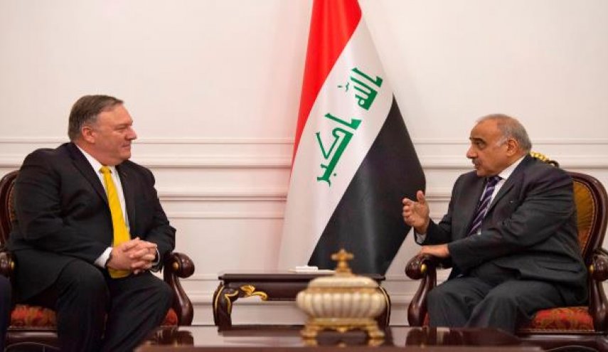 بومبيو خائف وحمل العراق هذه الرسالة لايران