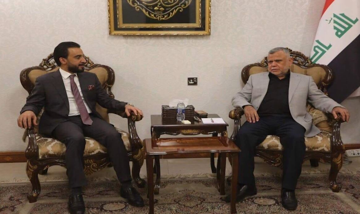 الحلبوسي والعامري يبحثان حسم الوزارات الشاغرة في العراق