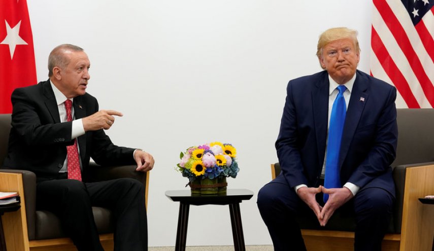أردوغان يتهم أمريكا بالسرقة