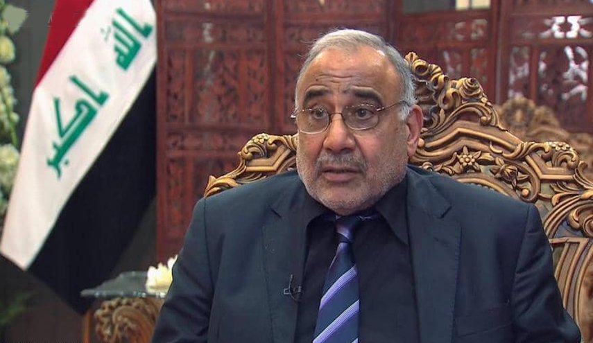 عادل عبد المهدي يتلقى اتصالاً من وزيرة الدفاع البريطانية