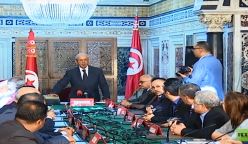 رئيس مجلس النواب التونسي يؤدي اليمين الدستورية