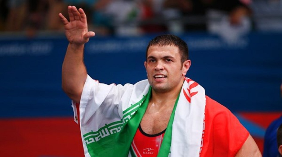 مصارع ايراني يتقلد ذهبية اولمبياد لندن 2012 بعد تجريد أوزبكي منها