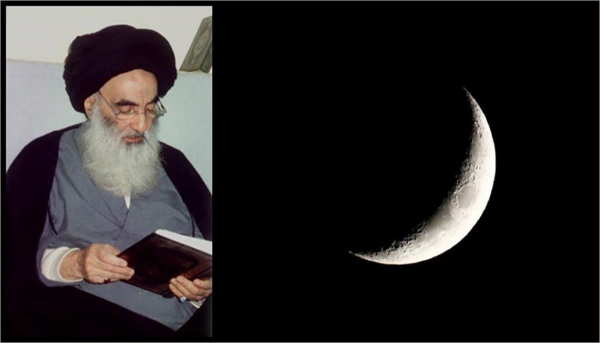 مكتب السيد السيستاني يتوقع رؤية هلال شهر ذي الحجة 1440 2019 ؟