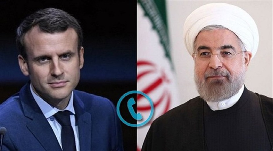 روحاني لماكرون: التعاون النفطي والمصرفي من أهم حقوق إيران في الاتفاق النووي